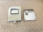 Nos Aircraft Aluminum Cabinet Latch, Nice Shape, Pn 2383-1 (L44). Fixed Price $42.00.