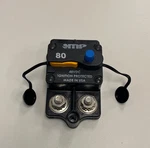 Mechanical Products 80A Surface Mount 80-AMP Circuit Breaker Bussmann Blue Sea. Fixed Price $49.50.