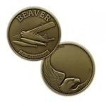 Army DHC-2 De Havilland Beaver 1.75" Challenge Coin. Fixed Price $39.99.