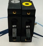 Wood Corp 616-29C-102 Dual Aircraft Circuit Breaker 90 Amp 50V Relay Danver. Fixed Price $90.00.