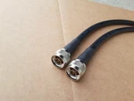 Us Made RG-214/U MIL-C-17 Male To Coax Cable Cb, Ham, Scanner Lot. Fixed Price $460.00.