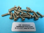 Titanium 10-32 X 3/4 Pan Head Screw Aircraft/aerospace Race Sprint Hot Rod (20). Fixed Price $25.00.