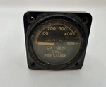 Vintage, On-board Instrument, Oxygen Pressure, Aircraft Meter, World War Ii Era. Fixed Price $39.99.