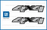 Set Of 2: 07 - 13 Chevy Silverado 4X4 Decals Side 2500 Gm Hd Stickers. Fixed Price $23.96.