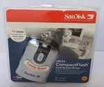 Sandisk Usb 2.0 Compact Flash Card Reader/writer SDDR-92-A15. Fixed Price $24.98.
