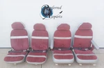 Lot Of 4 Used 310Q Aircraft Passenger Seats #3-6, P/n Seat-cessna. Fixed Price $1250.00.