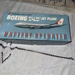 Korean Airlines Boeing 747 Battery Operated Hanging Jet Plane Vintage Toy B1. Fixed Price $47.49.