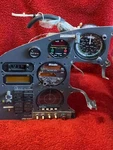 Cessna 421B Instrument Panel With Airspeed Fuel Flow Indicator Switches. Fixed Price $407.99.