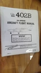 Cessna 402B Flight Manual. Fixed Price $38.50.