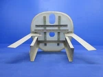 Beech 95-B55 Baron Nose Bulkhead Station 12 P/n 95-410030-197 (0225-2052). Fixed Price $765.00.