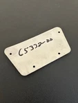 Piper Aircraft Nose Wheel Cover, P/n 65332-000 (new Surplus) (st). Fixed Price $131.75.