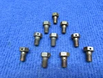Continental Screw 5/16-24 P/n 654588 Lot Of 10 Nos (0722-743). Fixed Price $82.95.