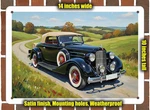 Metal Sign - 1935 Packard Oil Painting 14X10. Fixed Price $29.95.