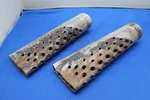 Beechcraft Bonanza Exhaust Silencers 2 3/16" (pair). Fixed Price $450.00.