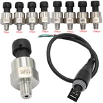5V Pressure Transducer Sender 30PSI-1600PSI For Fuel Diesel Oil Air Water. Fixed Price $18.86.