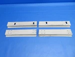 Piper PA-34-200T Seat Trim Channel Lh & Rh Fwd Rear P/n 6890-16 (0524-1908). Fixed Price $143.50.