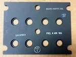 Sikorsky Helicopter Panel Pn S6490-60073-101 New. Fixed Price $85.00.