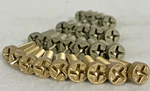 #8 Aerospace Titanium Fasteners NAS1101V08 Flat Fillister Head Screws 5PK Nos. Fixed Price $9.99.