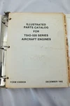 Vtg Continental TSIO-520 Aircraft Engine Illustrated Parts Catalog Manual Binder. Fixed Price $35.00.