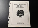 Bendix Scintilla Magnetos Types DF18RN, DF18LN Service Instructions. Fixed Price $94.12.