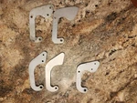 Beech Baron Front Gear Door Hinges. Fixed Price $175.00.