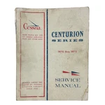 Cessna Centurion Series Service Illustrated Manual: 1970 Thru 1975 Vintage. Fixed Price $29.25.