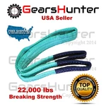 2" (various Length) 2-PLY Nylon Web Sling Lift Tow Strap Heavy Duty 22000 Lbs. Fixed Price $18.95.