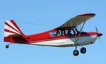 American Champion Citabria 7ECA Desktop Wood Airplane New Model Small Scale 1/32. Fixed Price $221.00.