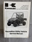 Genuine Kawasaki 2009 Teryx Krf 750 4X4 Ruv Service Manual 99924-1424-01. Fixed Price $108.99.
