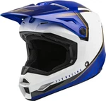 Fly Racing Vision Kinetic Helmet Blue/white Off-road Atv Bmx Mtb Xl. Fixed Price $79.95.