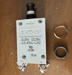 E-t-a 413-K54-LN2-80A Panel Mount Circuit Breaker 28VDC 115VAC Aircraft Plane. Fixed Price $115.00.