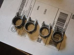 Nos Ideal S-51-6 Wwii Adjustable Military Hose Clamps Lot 3/4"- 1/2". Fixed Price $10.00.