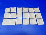 Beechcraft Stat-o-seals P/n 600-015-10 Lot Of 19 Nos (0426-1270). Fixed Price $112.50.