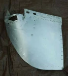 0412020-2 Cessna 150 Cabin Top Skin L/h Aft With Pulley Brackets 0412044. Fixed Price $100.00.