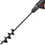 Garden Auger Drill Bit 2X14.6 Inch Spiral Hole Digger Hex Shank Planting Tool. Fixed Price $28.79.