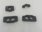 1956 Cessna 172 Rudder Bar Pedal Bearing Support Clamps 0411263 0411264. Fixed Price $74.00.