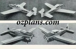 Ryan Navion .40-.60 67" Ws Rc Model Airplane Plans Templates Printed. Fixed Price $44.00.