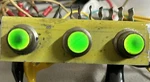1948 Ryan Navion Gear Indicator Lamps + Dimmer System (as Removed S# NAV-4-13XX). Fixed Price $50.00.