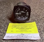 Cessna Vertical Speed Indicator Part# S1392-N2 With Yellow Tag/remanufactured. Fixed Price $300.00.