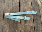 Nos Davis Aircraft Products Lap Belt Assembly Vintage Light Blue FDC-2700-40. Fixed Price $85.00.