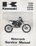 1988-2004 Kawasaki Motorcycle KX60,KX80,KDX80,KX100 Service 99924-1094-09 (299). Fixed Price $46.18.