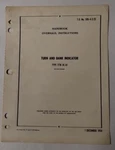 Eclipse Pioneer Type 1718-1A-A1 Turn & Bank Indicator Overhaul Instructions-orig. Fixed Price $32.20.
