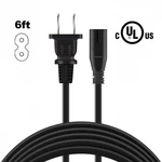 Ul 6FT Ac Power Cord Cable Plug Lead For Bell + Howell Super Bright Light Bar. Fixed Price $10.32.