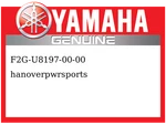 Yamaha Oem Part F2G-U8197-00-00 Control Unit. Fixed Price $372.99.