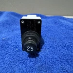 7271-8-25 Klixon Circuit Breaker Assembly (25A). Fixed Price $32.00.