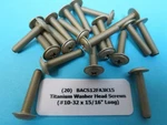 Boeing Aircraft Titanium 10-32 X 15/16 Screws Aerospace Race Sprint Hot Rod (20). Fixed Price $25.00.