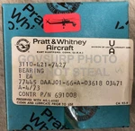 Bearing Ball Annular J-52 J-60 JT8D9 Pratt & Whitney 748537 613014 627332 691008. Fixed Price $265.00.