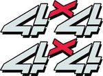 1998 - 2007 Vinylmark 4X4 Bedside Decals For Chevy Gmc 4WD 1500 2500 Stickers. Fixed Price $13.99.