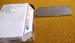 1958-1966 Chevrolet Chrome Interior Rear View Mirror Very Nice! Dated 6-DNI-3. Fixed Price $42.99.