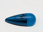 Vintage Kmark Grimes Blue Glass Wingtip Navigation / Formation Light Lens-silver. Fixed Price $72.00.